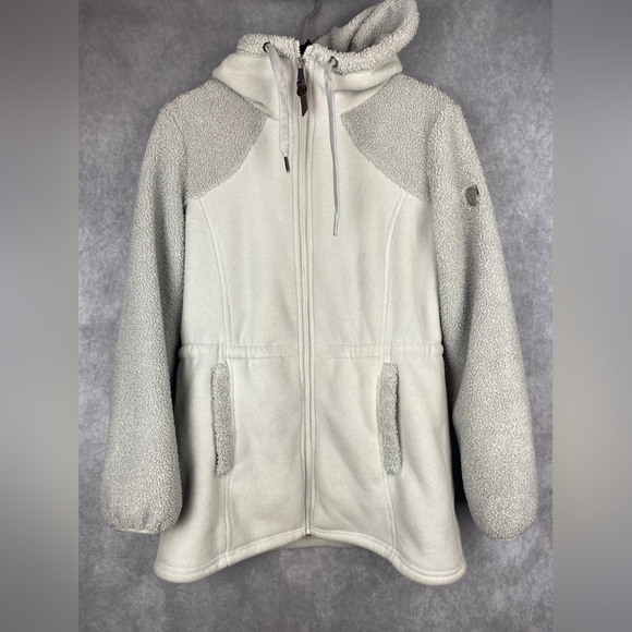 1 Madison Expedition Women's Hooded Teddy Jacket Gray Size S $125 #7 - Picture 2 of 10